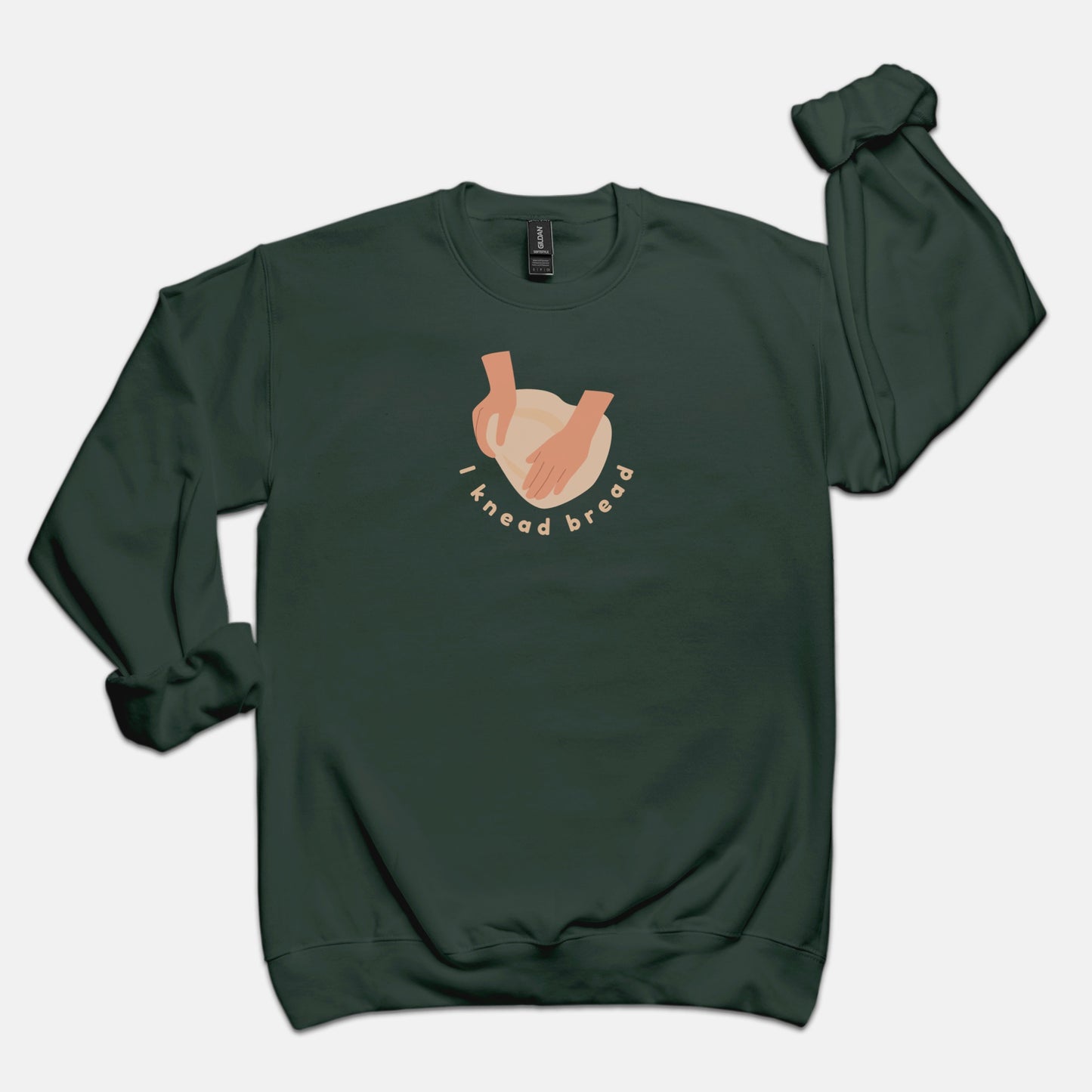 I Knead Bread Crew Neck Sweatshirt