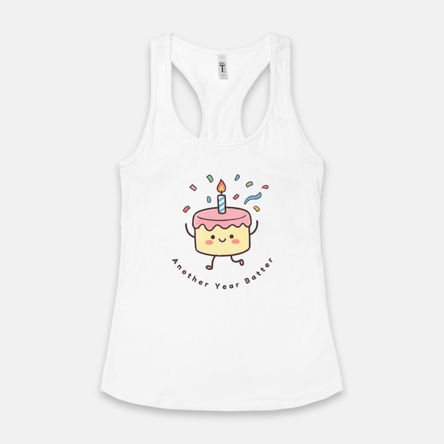 Another Year Batter Women's Racerback Tank